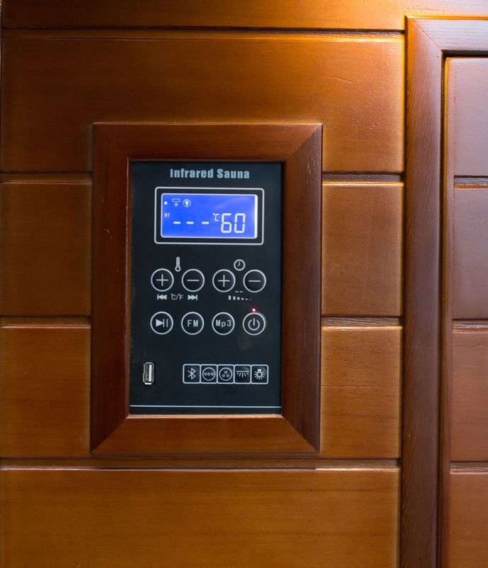 Infrarood Sauna Indoor Wet Detox Room Computer Control Panel Lichtgolf Wet Zwettig Stoombad