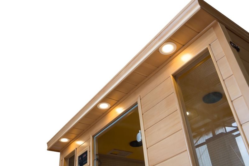 Hoogwaardig Hemlock Stoomcabine Computer Bedieningspaneel Traditioneel Langdurig Sauna Sauna Zweet Stomen Magazijn