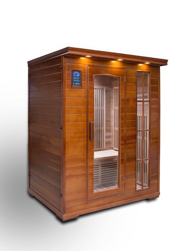 Computer stoomruimte dubbele lichtgolf sauna doos volledige lichaam detox zweet control panel zweet stoomruimte