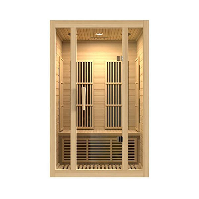 Enkel groot computerbedieningspaneel commerciële op maat gemaakte sauna luxe droge stoomcabine