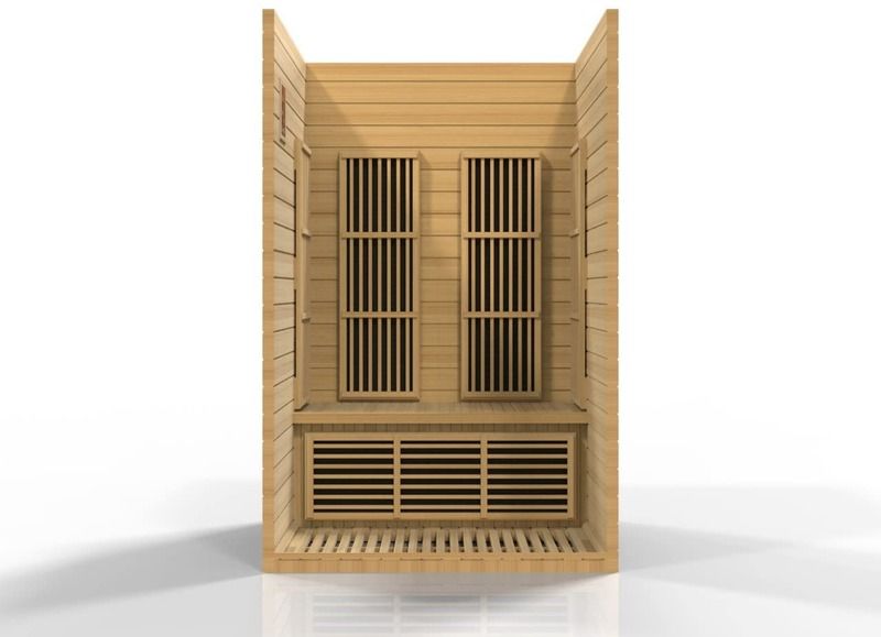Enkel groot computerbedieningspaneel commerciële op maat gemaakte sauna luxe droge stoomcabine