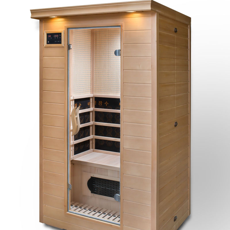 computer bedieningspaneel zweet stoombad sauna ruimte fumigatie detox zweet huis stoomsanaruimte thuis