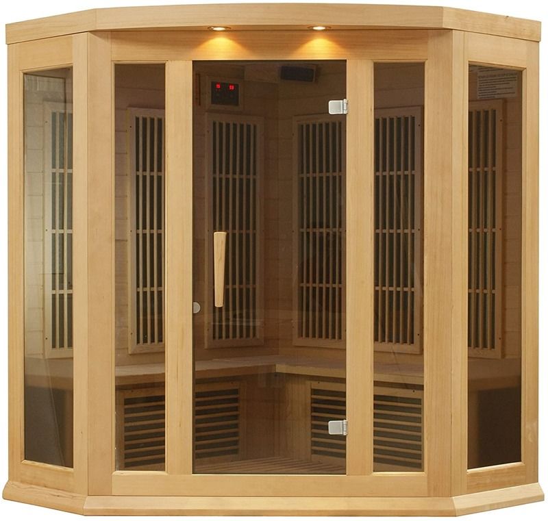 Computer Bedieningspaneel Infrarood Sauna's Afslank Spa Kamer 4 Persoons Draagbare Ver Infrarood Saunaruimte