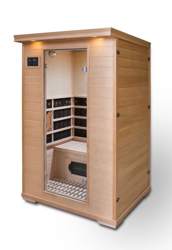Computerbediening sauna kamer zweetbak enkelvoudig en dubbel afstand badkamer zweetkamer
