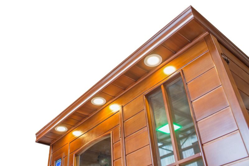Computerbediening Huis Mini Low Emf Carbon Heater Draagbare Infrarood Sauna