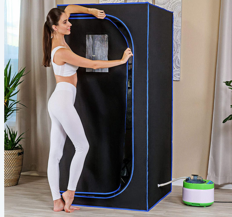 Beste 2021 modern stijl stoom ontgifting persoonlijk thuis spa stoom kalmerend draagbaar normaal draagbare saunaverwarmer