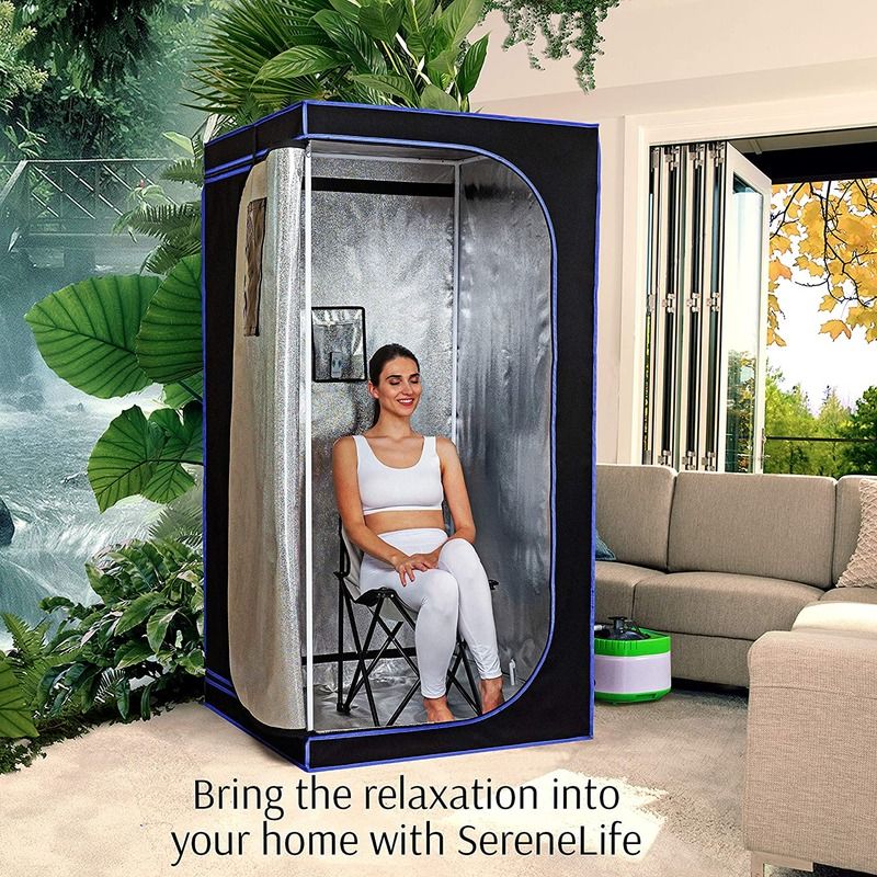 Beste 2021 modern stijl stoom ontgifting persoonlijk thuis spa stoom kalmerend draagbaar normaal draagbare saunaverwarmer