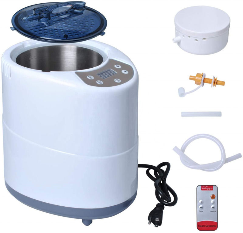 4.2L 220V/110V USA EU Stekker Moderne Hoge Kwaliteit Stomer Draagbare Elektrische Sauna Stoomgenerator Saunaverwarming Voor Binnensaunaruimte