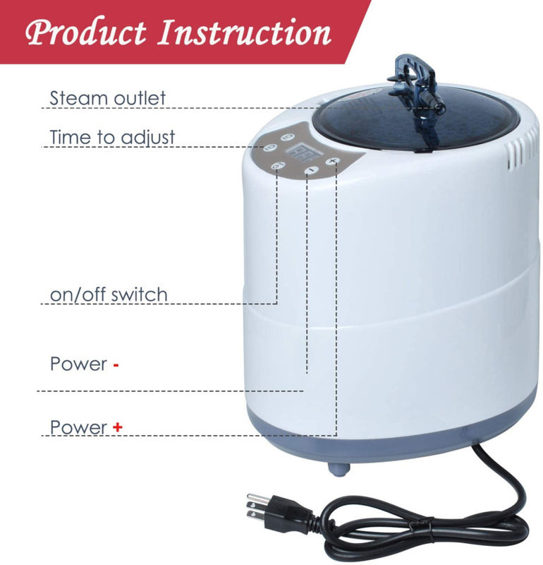 4.2L 220V/110V USA EU Stekker Moderne Hoge Kwaliteit Stomer Draagbare Elektrische Sauna Stoomgenerator Saunaverwarming Voor Binnensaunaruimte